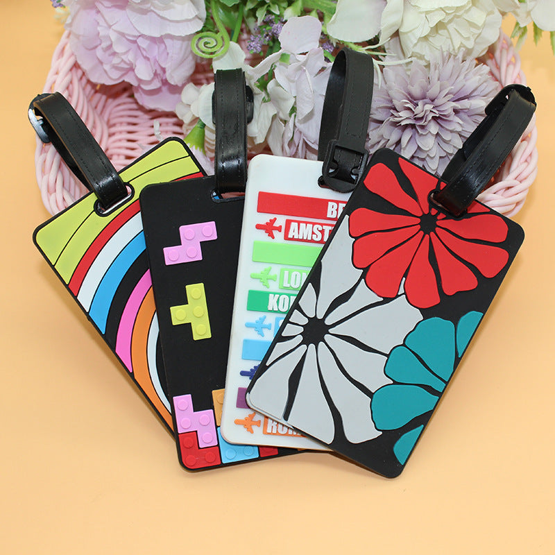 Unisex Travel-Themed Luggage Tag Kalsten