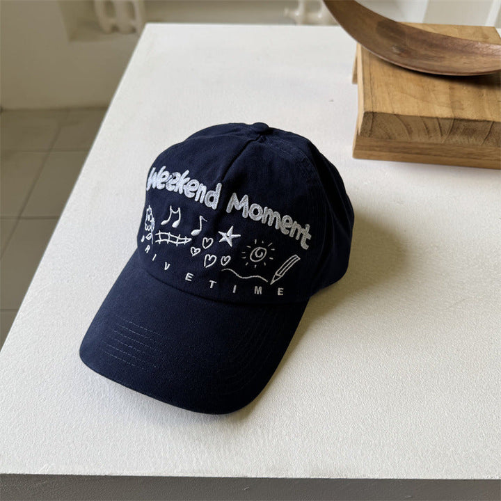 Women's Embroidered Graphic Visor Cap Kalsten
