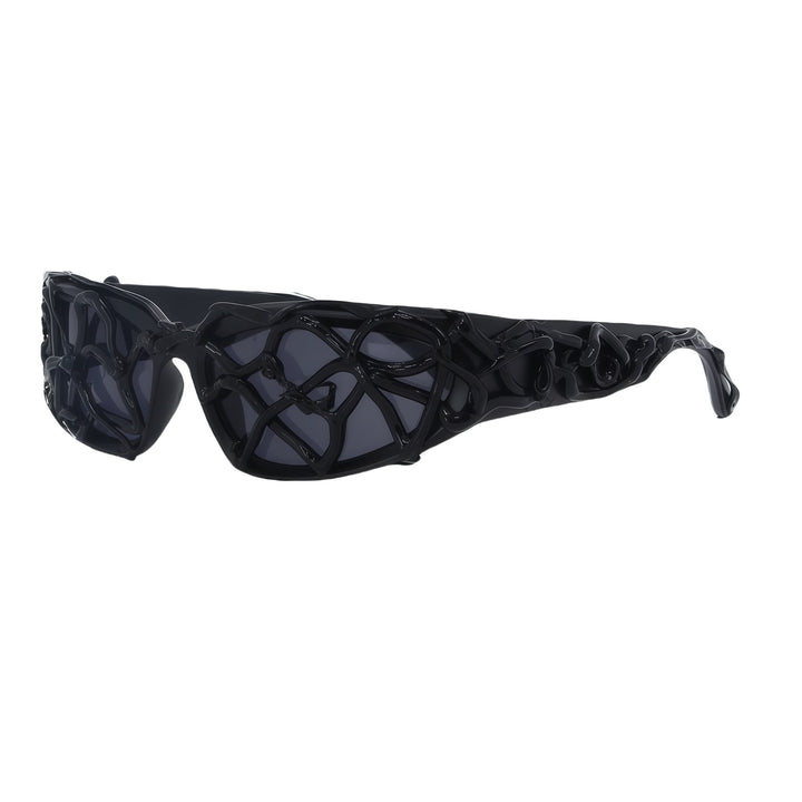 Women's Sporty Sunglasses with Innovative, Textured Frame Kalsten