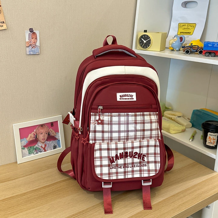 Casual Multi-Pocket Laptop School Backpack