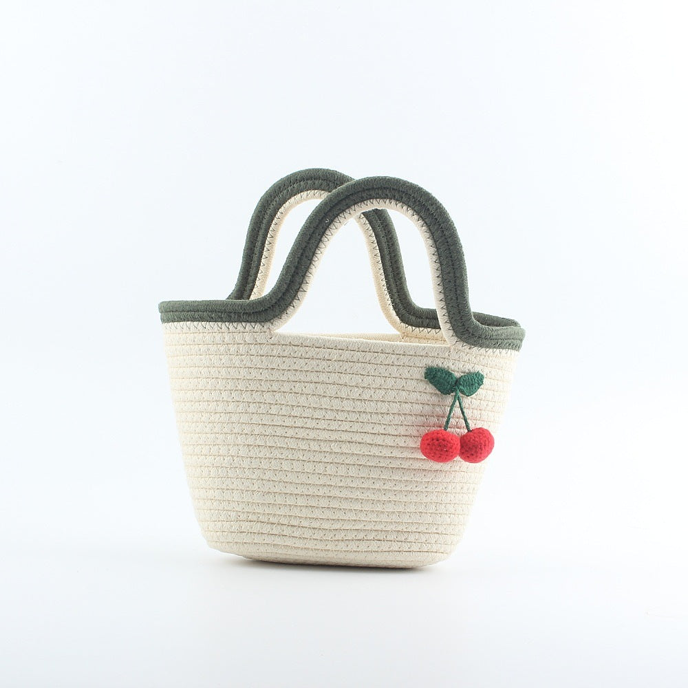 Picnic bag with cheerful fruit pattern Kalsten