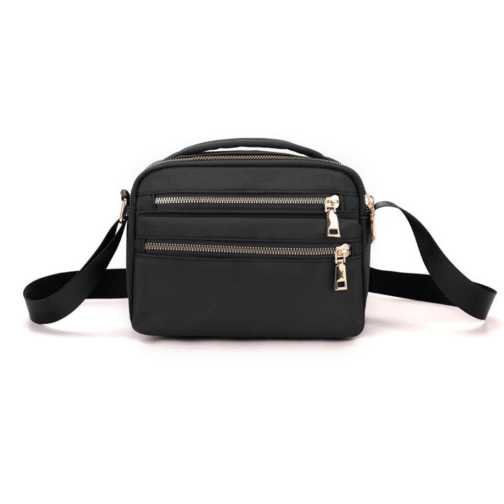 Multi-Zippered Crossbody Organizer Bag Kalsten