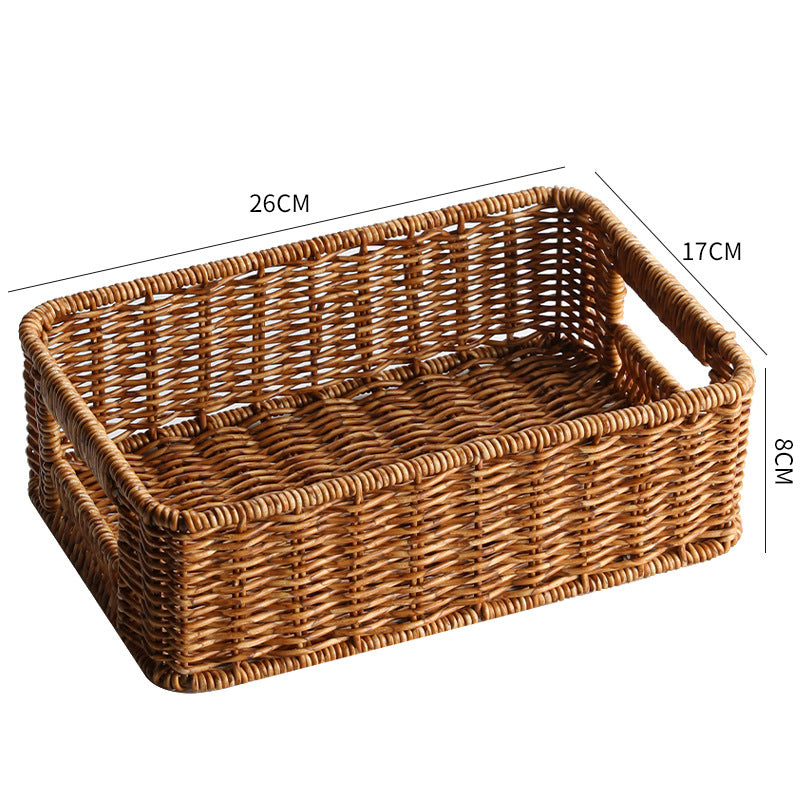 Unisex Practical Storage Basket made of Woven Material Kalsten