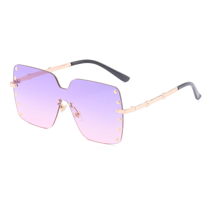 Women's oversized sunglasses with fashionable frame Kalsten