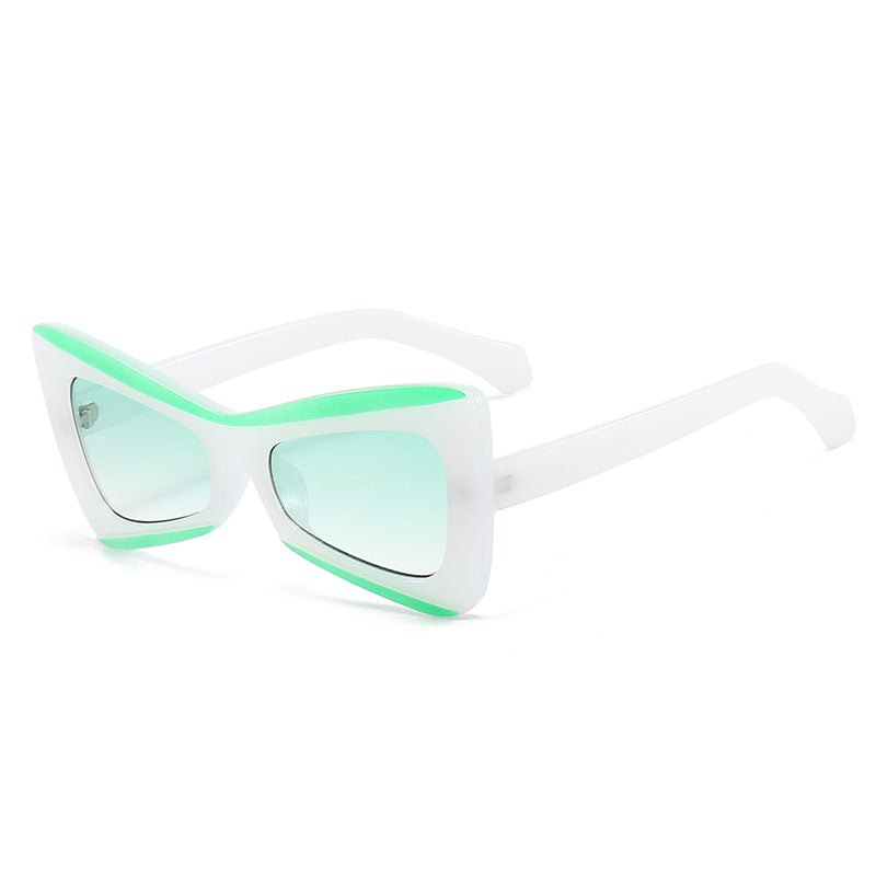 Women's Fashion Cat-Eye Sunglasses with Wide Frame Kalsten