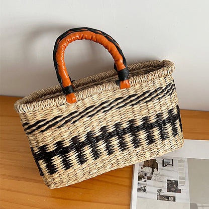 Handwoven shopping basket Acalora