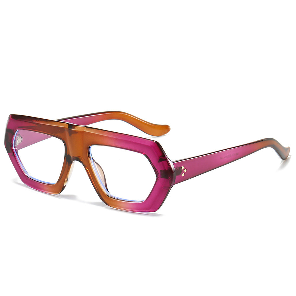 Women's fashionable optical glasses in extravagant hexagon design Kalsten