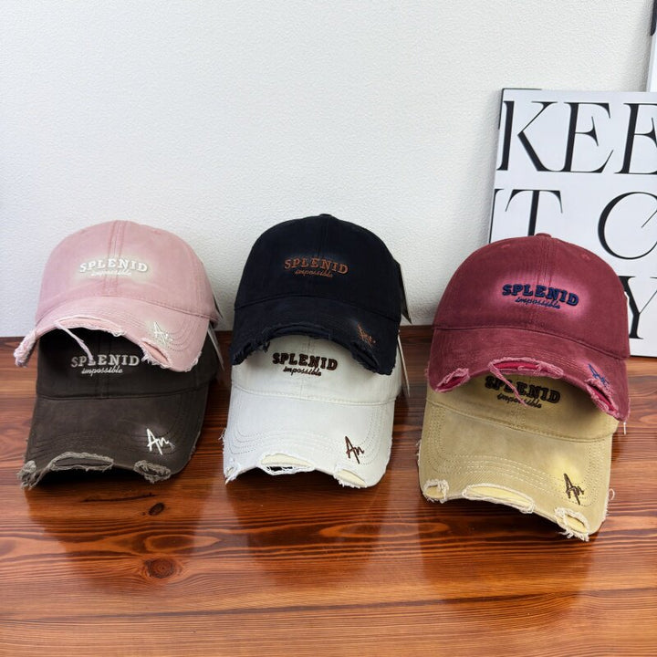 Women's Distressed Graphic Baseball Cap Kalsten