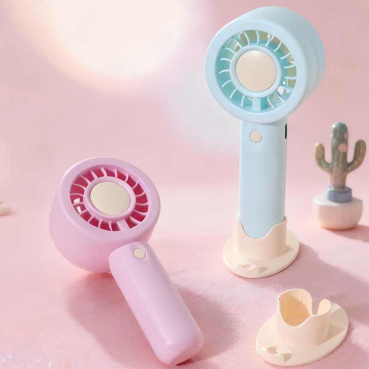 Women Portable Mini Fan with LED Lighting Kalsten