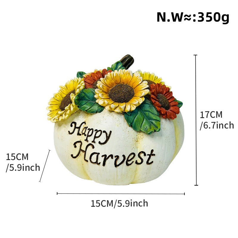 Decorative Pumpkin Sculpture Acalora
