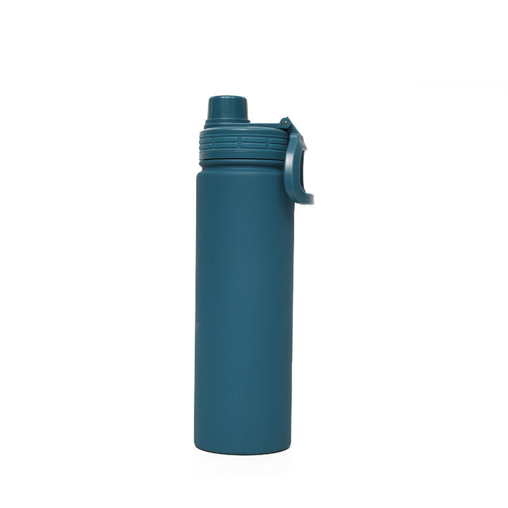 Ladies reusable and insulated drinking bottle with practical carrying handle Kalsten