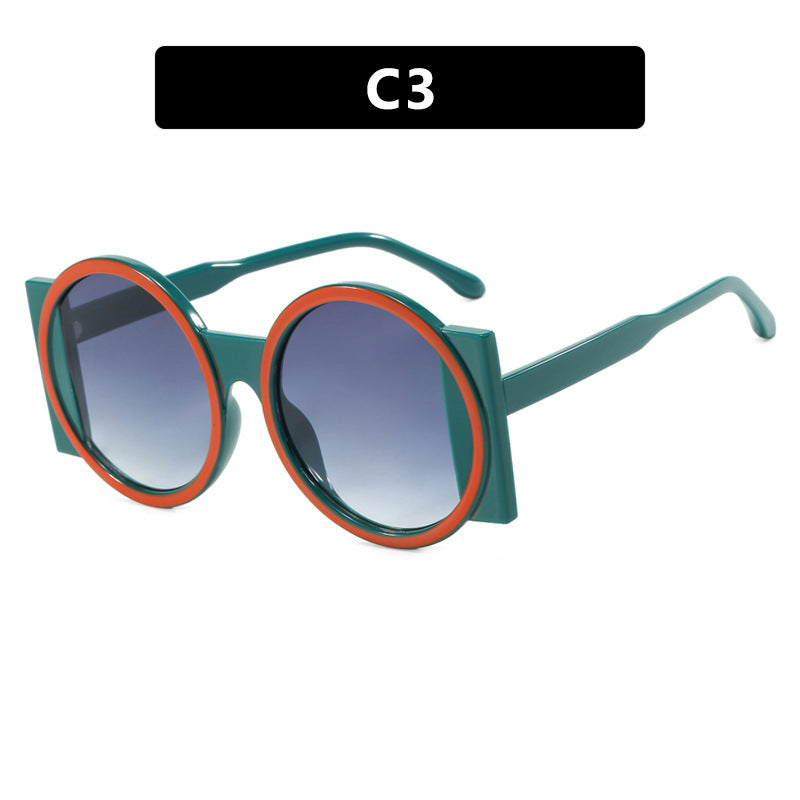 Women's oversized sunglasses with square frame and UV protection Kalsten