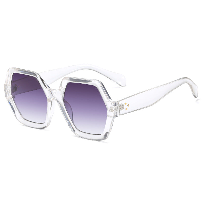 Women's geometric reading glasses in striking honeycomb frame design Kalsten