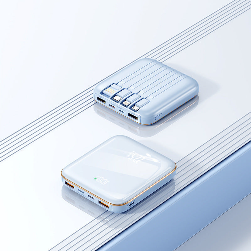 Portable power bank with innovative fast charging function and five-port design Kalsten