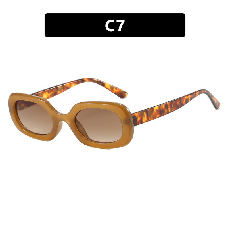 Women's oversized sunglasses with unusual pattern Kalsten