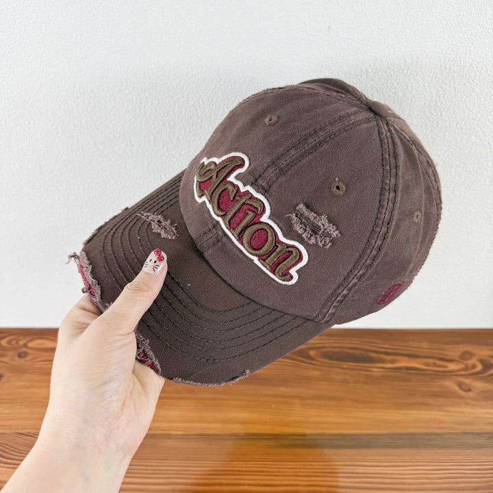 Men's Distressed Graphic Baseball Cap Kalsten 1784270841
