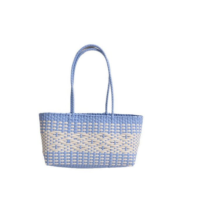 Braided tote bag with modern accents Kalsten