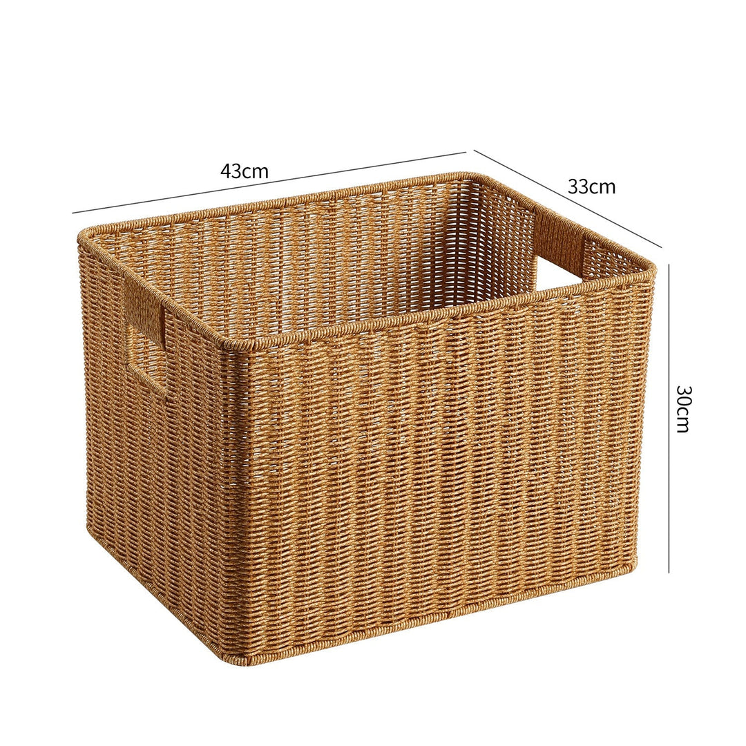 Handwoven Decorative Storage Chest Kalsten