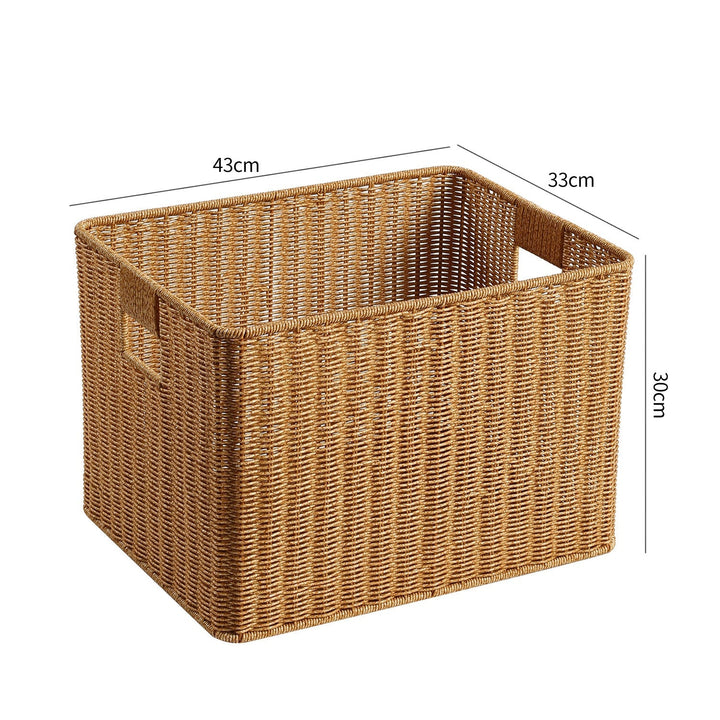 Handwoven Decorative Storage Chest Kalsten