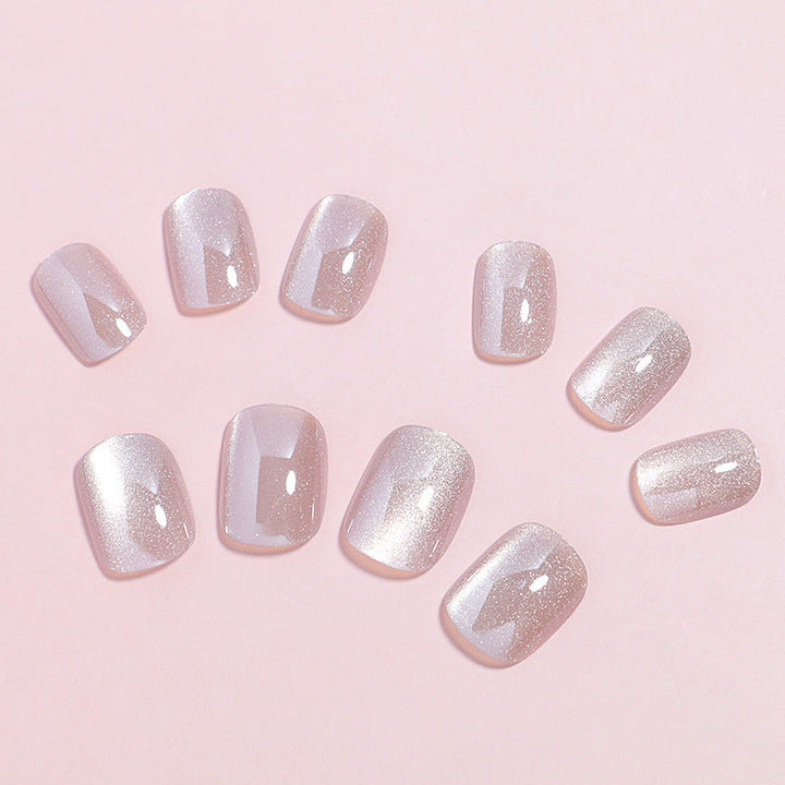 Premium Shimmer Press-On Nail Set Kalsten