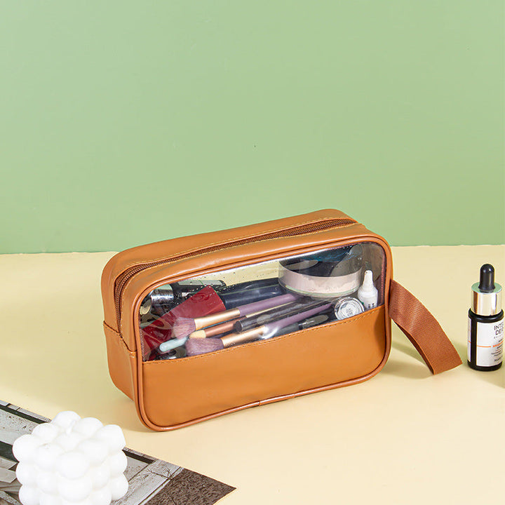 Cosmetic bag with transparent compartments Kalsten