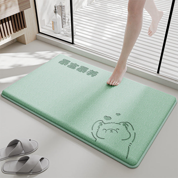 Soft Plush Memory Foam Bath Mat