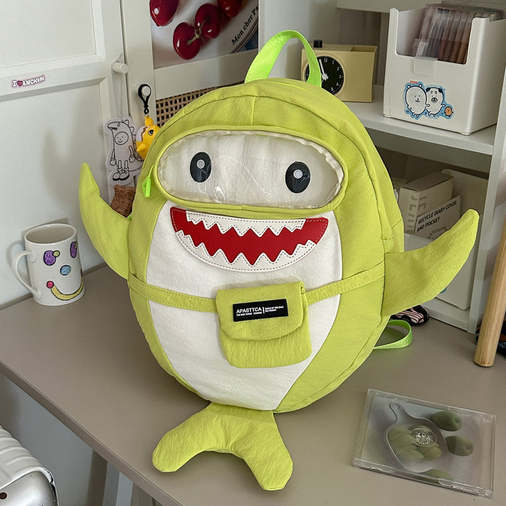 Adorable Shark-Shaped School Backpack