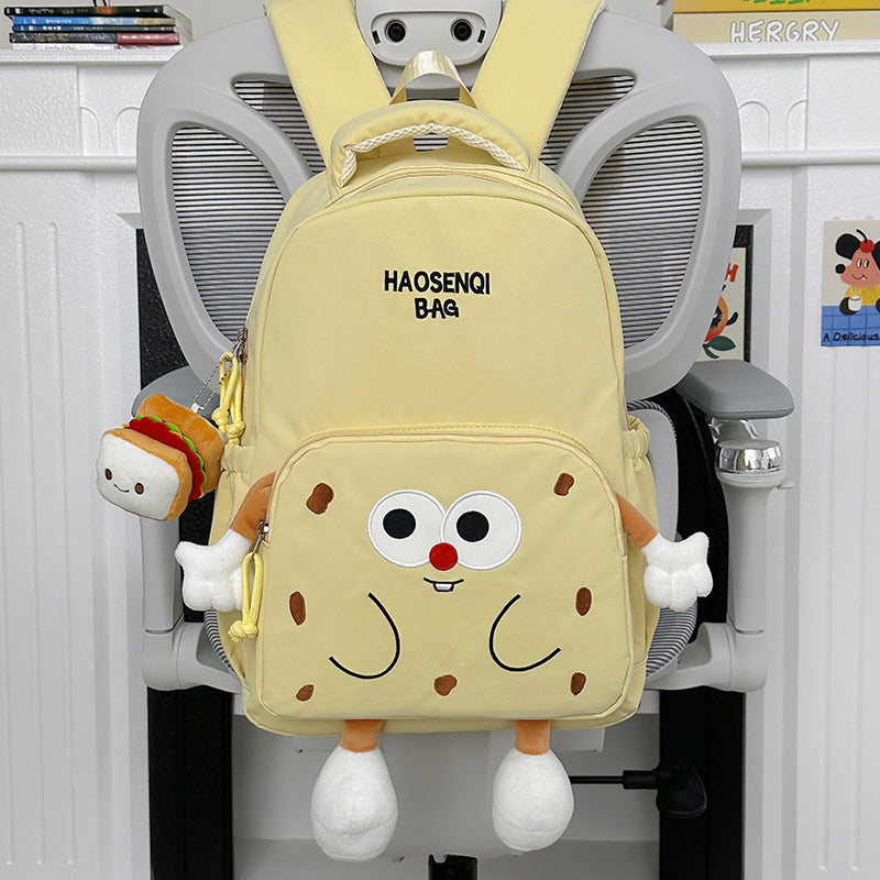 Character-Themed Plush School Backpack