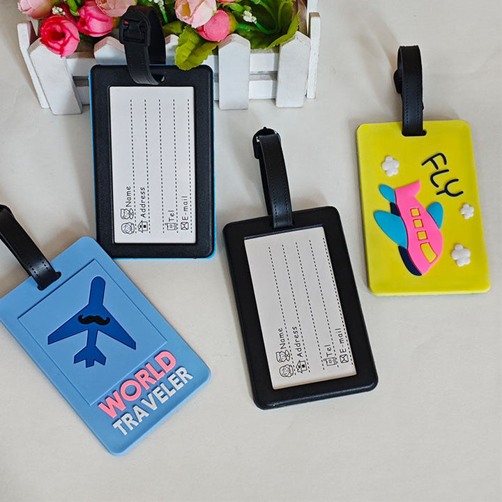 Unisex creative luggage tag in airplane design Kalsten