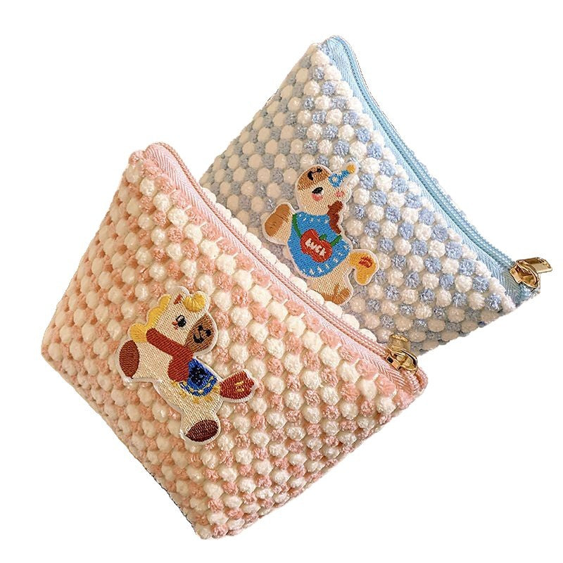 Cute Plush Cosmetic Bag Kalsten