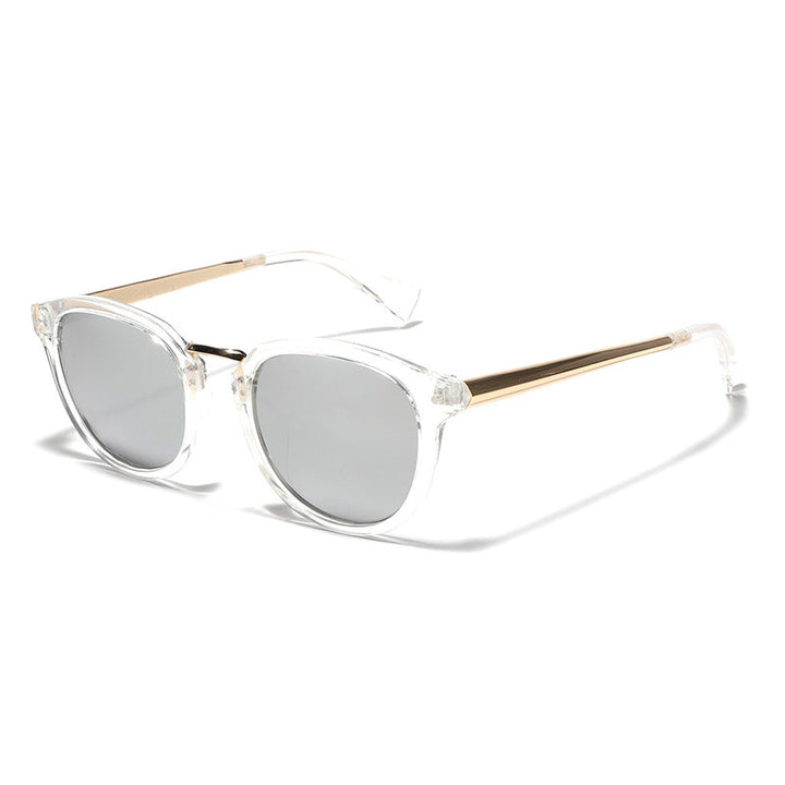 Women's fashion sunglasses with colorful, mirrored lenses and an elegant frame Kalsten
