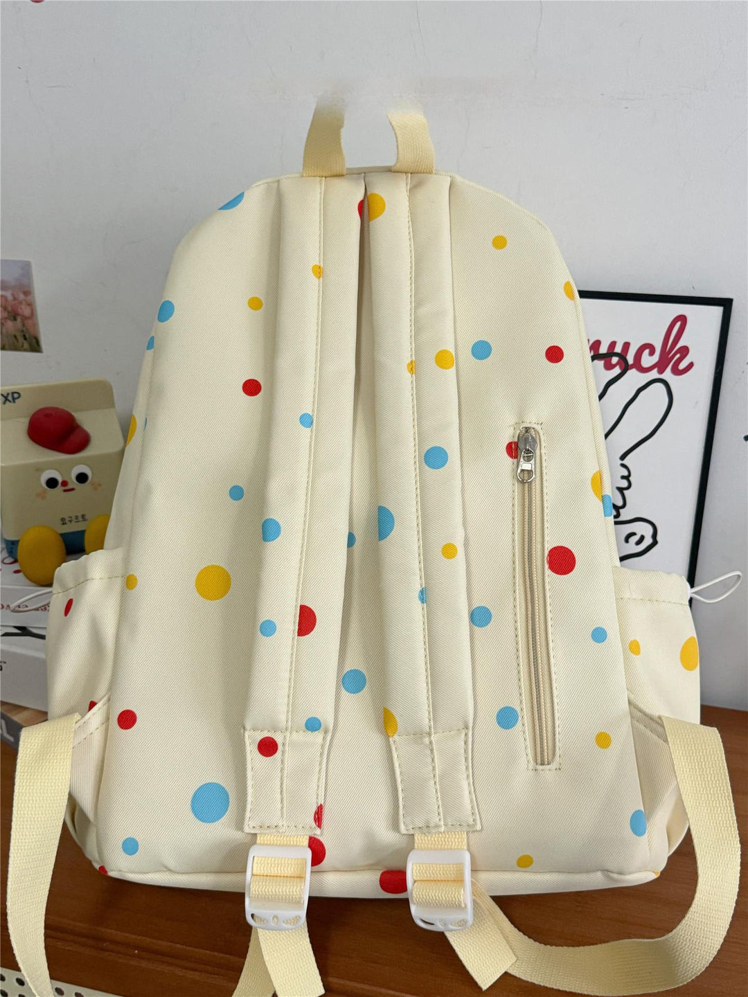Fun-Themed Polka Dot Backpack Kalsten