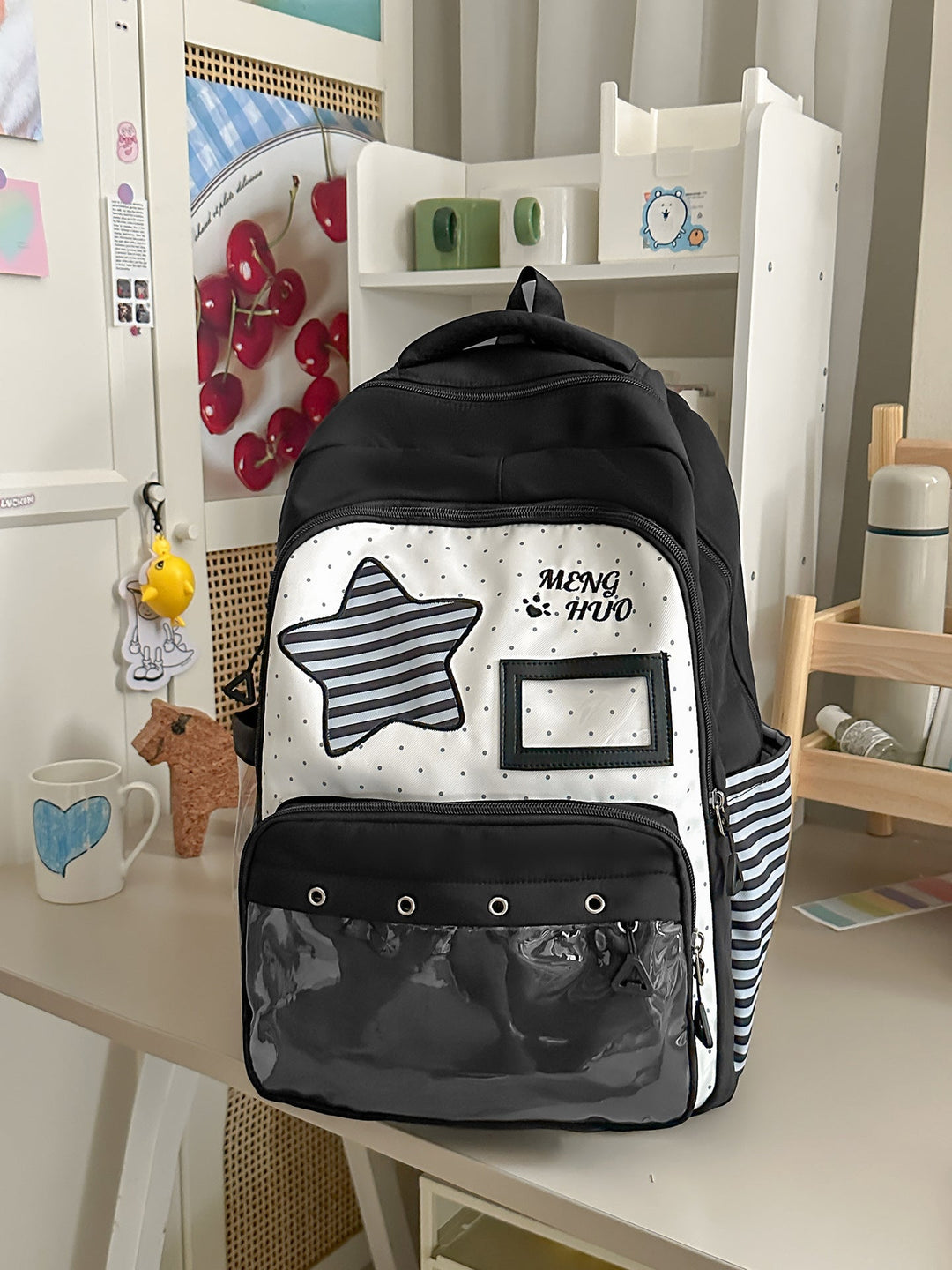 Children's Fun Star-Design School Backpack