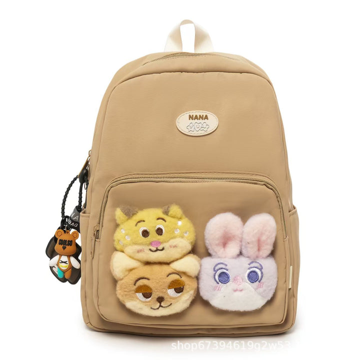 Plush Character-Themed Backpack Kalsten