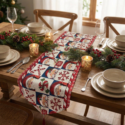 Decorative Holiday-Themed Table Runner