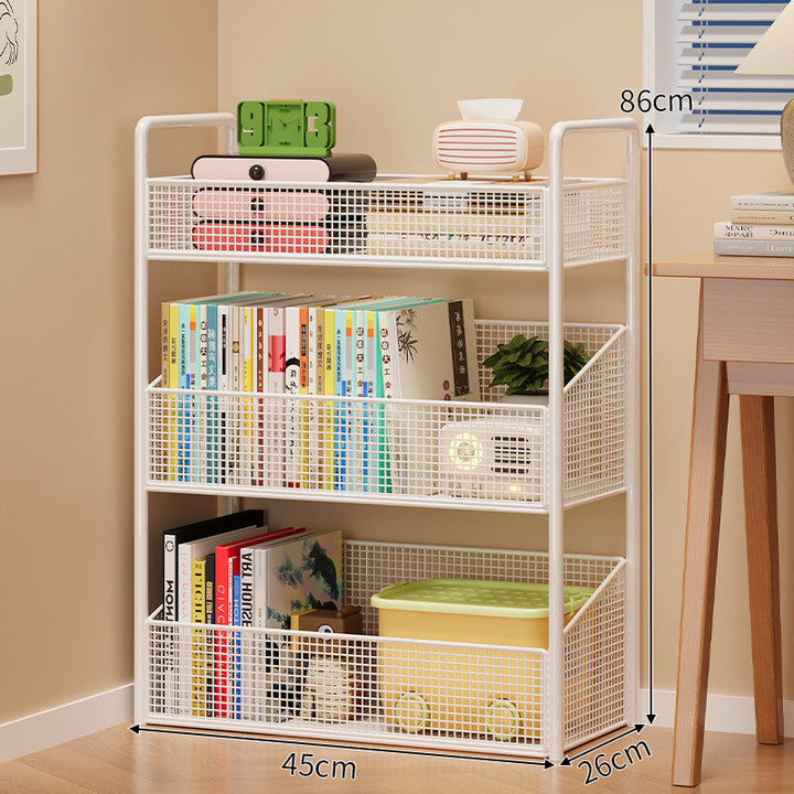 Mesh Multi-Shelf Storage Rack Kalsten