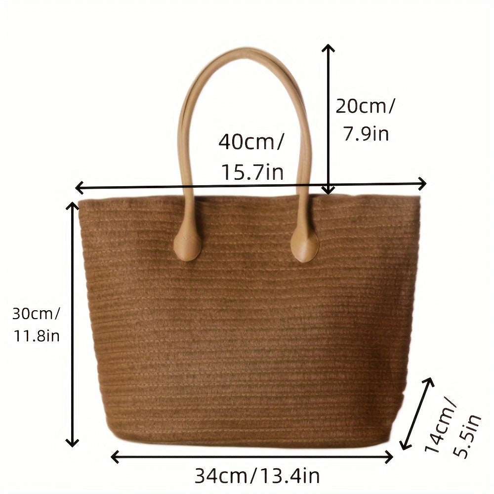 Tote bag made of structured fabric Kalsten