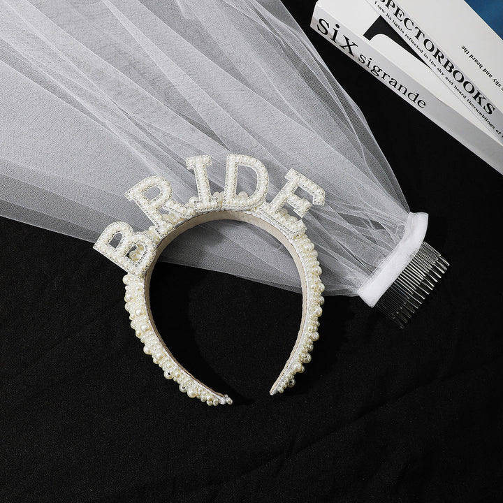 Women's Bridal Satin Ribbon with Sparkling Crystals Kalsten