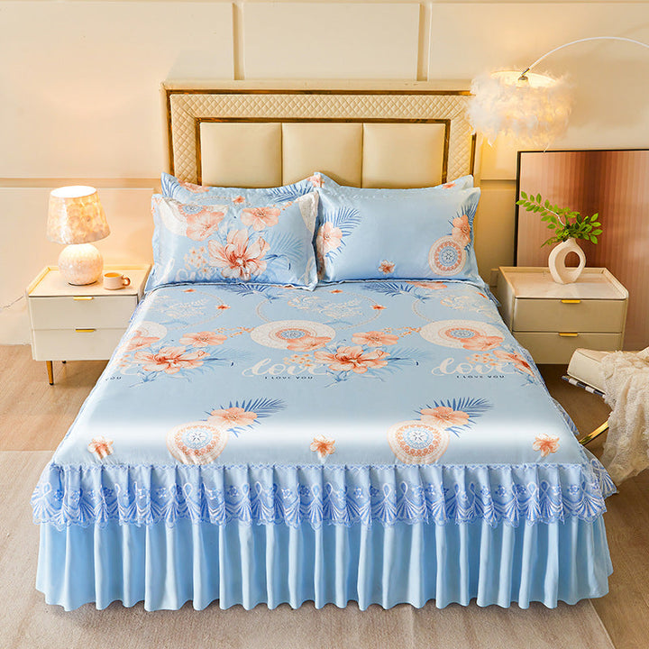 Ladies daybed cover with playful bear motif Kalsten