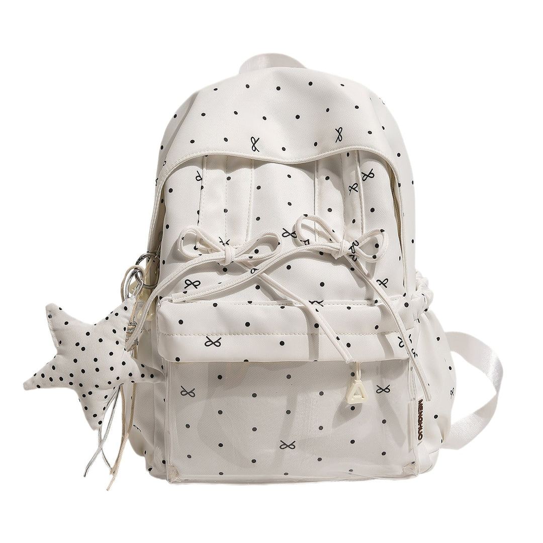Stylish Polka Dot Pattern Backpack Kalsten