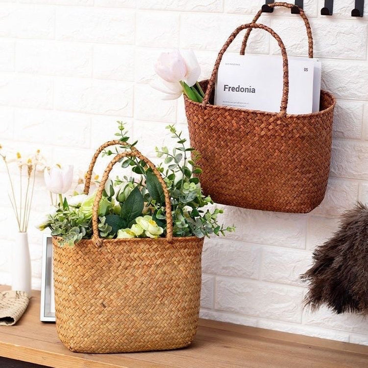 Eco-Friendly Woven Plant Basket Kalsten