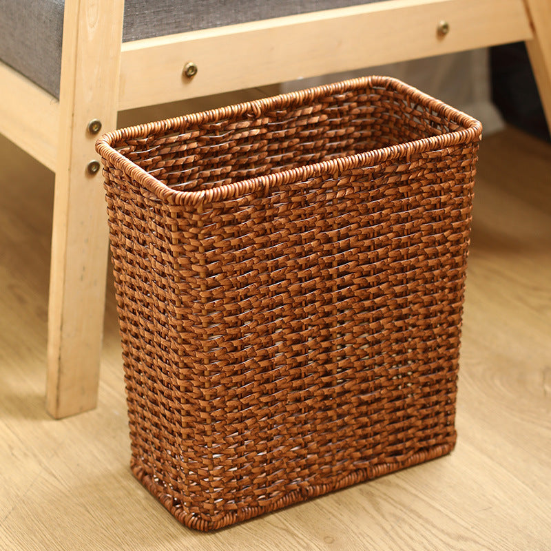 Unisex Rectangular Storage Basket made of handwoven material Kalsten
