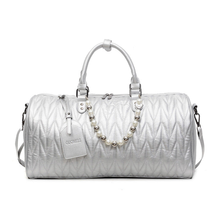 Noble travel bag in modern diamond design Kalsten