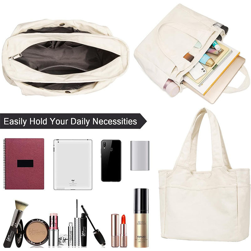 Everyday tote bag with generous interior Kalsten