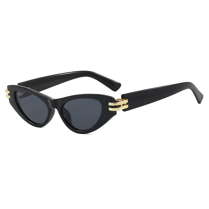 Ladies Cat-Eye Sunglasses with Luxurious Accents Kalsten