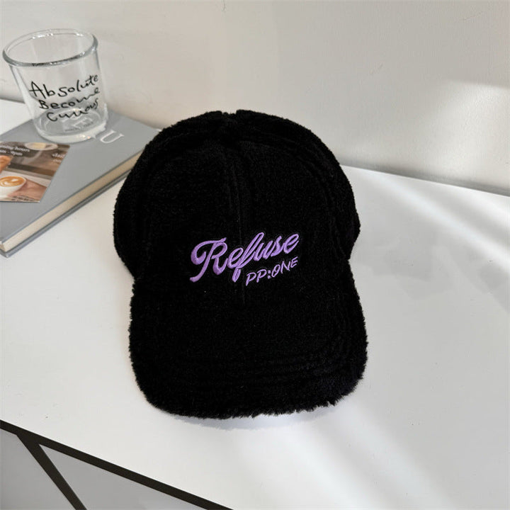 Women's Fuzzy Textured Baseball Cap Kalsten