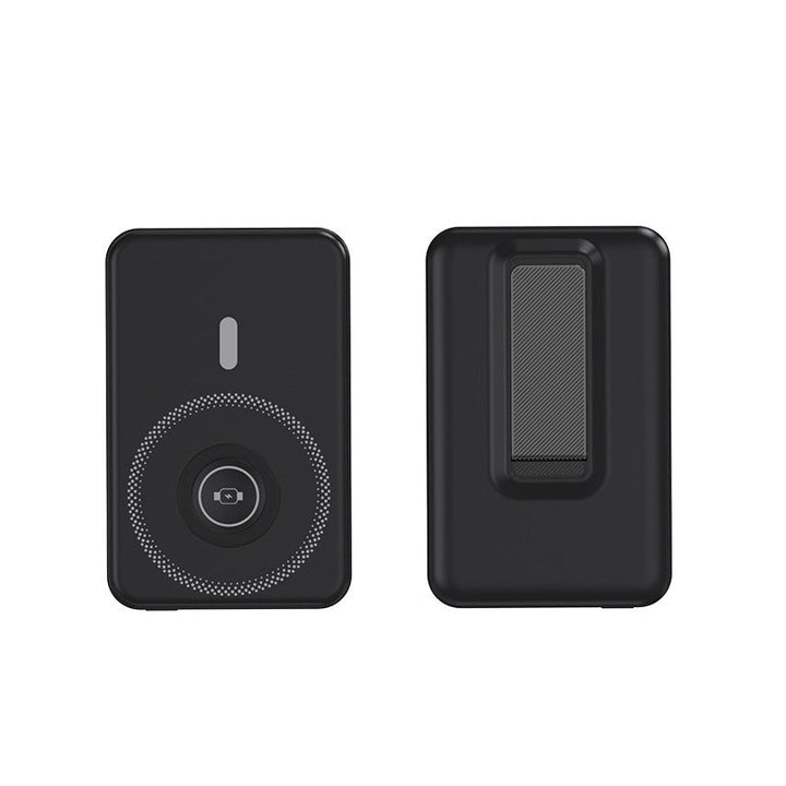 Portable charger with integrated wireless charging technology and intelligent power display Kalsten