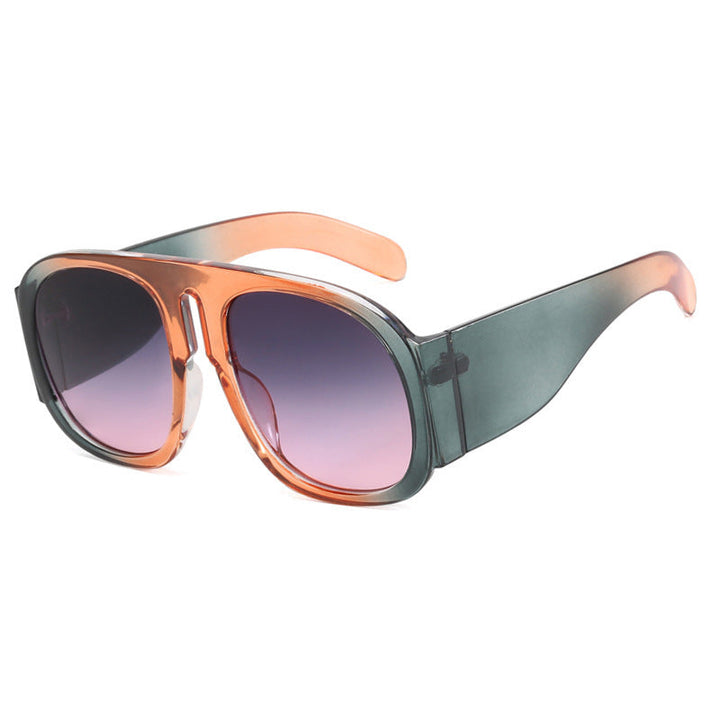 Women's trendy oversized sunglasses with fashionable gradient Kalsten