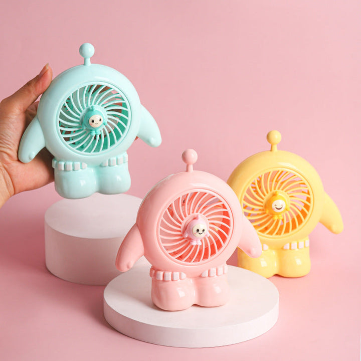 Unisex Fun Hand Fan in Creative Robot Design Kalsten