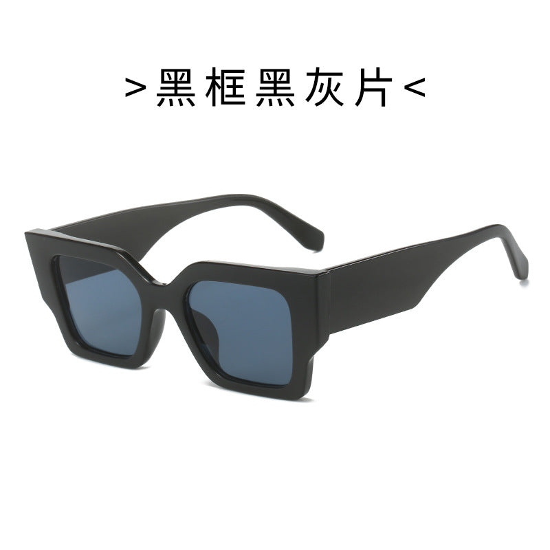 Ladies fashionable square sunglasses with wide frame and UV protection Kalsten